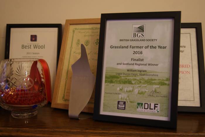 Top three in UK Grassland Farmer of the Year 2016